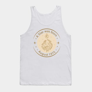 Birthday T-Shirt - Zodiac Leo Tank Top